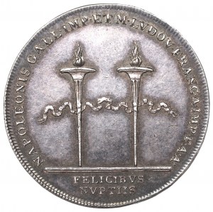 Austria, Francis I, Wedding Token Napoleon I and Marie Louise 1810