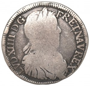 France, Ludovic XIV, Ecu 1651, Bayonne