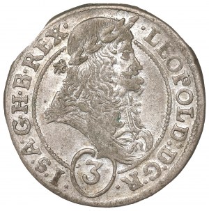 Hungary, 3 kreuzer 1694 KB, Kremnitz