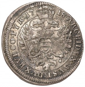Austria, 3 kreuzers 1718, Vienna