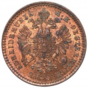 Austria, 1 kreuzer 1881