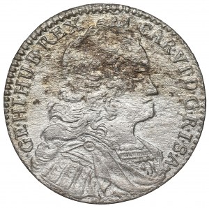 Austria, 3 kreuzers 1737, Hall