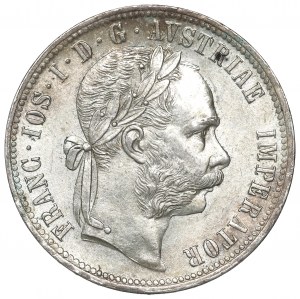 Austria, Franz Joseph I, 1 florin 1878