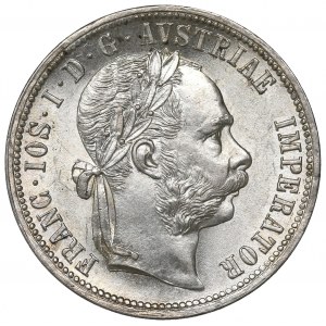 Austria, Franz Joseph, 1 florin 1877
