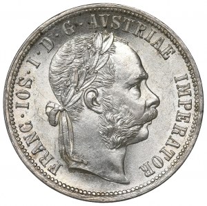 Austria, Franz Joseph, 1 florin 1877