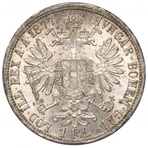 Austria, Franz Joseph, 1 florin 1877