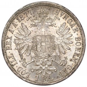 Austria, Franz Joseph, 1 florin 1877