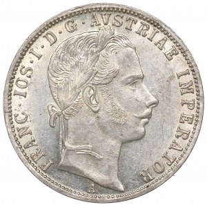 Austria, Franz Joseph I, 1 florin 1861 A