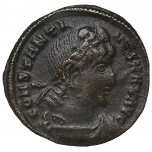 Römisches Reich, Konstantin I., Follis Nikomedia- GLORIA EXERCITVS