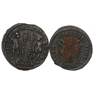 Impero romano, Costantino I, set di follis