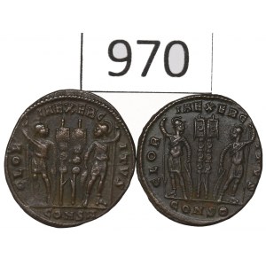 Roman Empire, Constantine I and II, lot of ae
