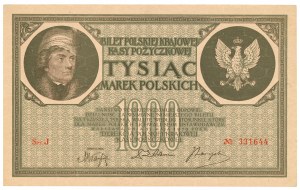 II RP, 1000 Polish marks 1919 J