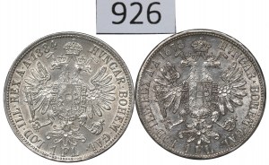 Austria, Franz Joseph, Set of 1 florin 1878-84