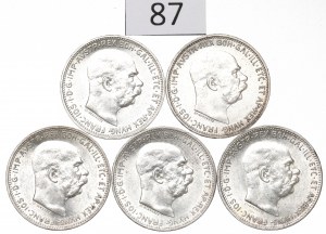 Austria, Lot 1 corona 1912-16