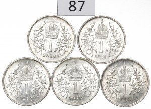 Austria, Lot 1 corona 1912-16