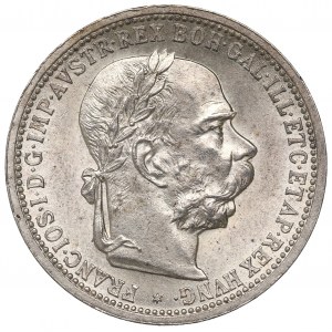 Austria, 1 corona 1895