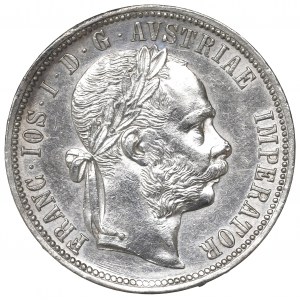 Austria, Franz Joseph, 1 florin 1889