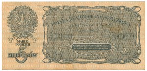 II RP, 5 million Polish marks 1923 F