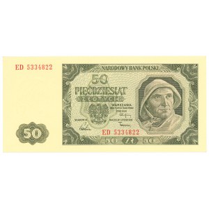 PRL, 50 złotych 1948 ED