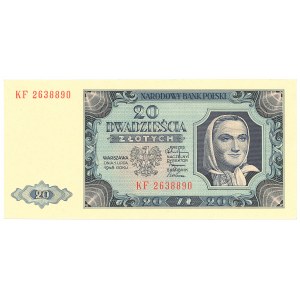 PRL, 20 złotych 1948 KF