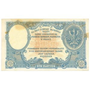 II RP, 100 złotych 1919 S.B.