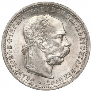 Austria, Franz Joseph, 1 crown 1899