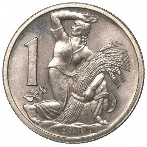 Czechoslovakia, 1 korona 1922