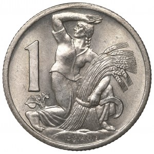 Czechoslovakia, 1 korona 1922