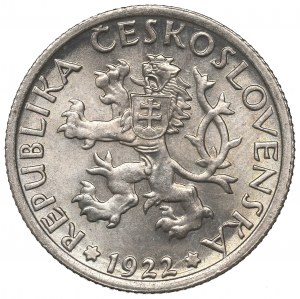 Czechoslovakia, 1 korona 1922