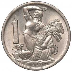 Czechoslovakia, 1 korona 1929