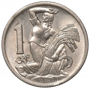 Czechoslovakia, 1 korona 1929