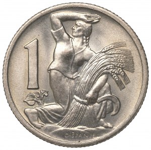 Czechoslovakia, 1 korona 1922