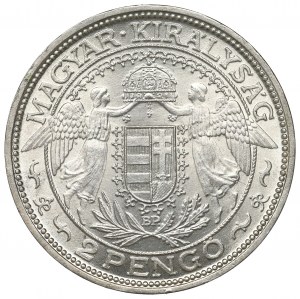 Hungary, 2 pengo 1939