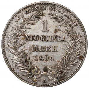 Germany, New Guinea, 1 mark 1894