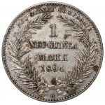Germany, New Guinea, 1 mark 1894