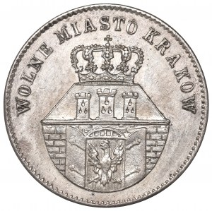 Free City of Cracow, 1 zloty 1835