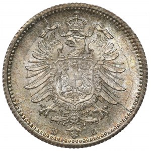 Germany, 20 pfennig 1876