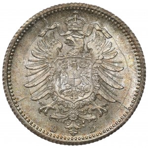 Germany, 20 pfennig 1876