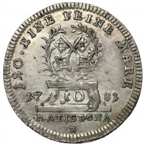 Germany, Regensburg, 10 kreuzers 1781