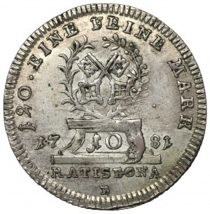 Germany, Regensburg, 10 kreuzers 1781
