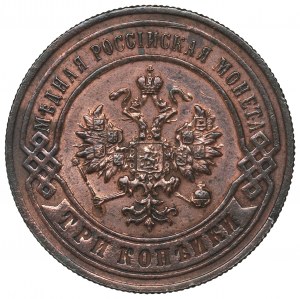 Russia, Nicholas II, 3 kopecks 1898