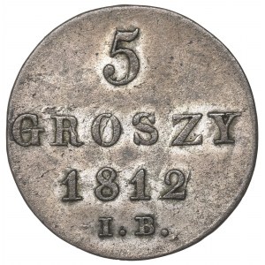 Duchy of Warsaw, 5 groschen 1812