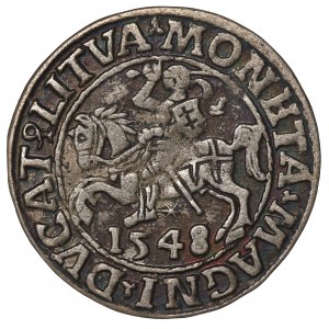 Sigismund II Augustus, Halfgroat 1548, Vilnius