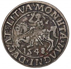 Sigismund II Augustus, Halfgroat 1548, Vilnius