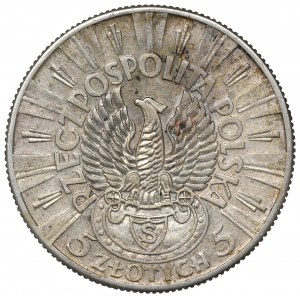 II Republic of Poland, 5 zloty 1934 Riffle Eagle