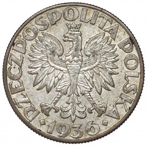 II Republic of Poland, 5 zloty 1936 Ship