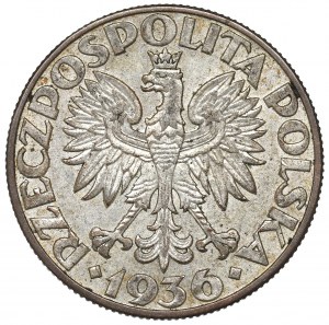 II Republic of Poland, 5 zloty 1936 Ship