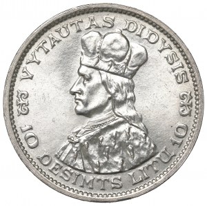 Lithuania, 10 litu 1936