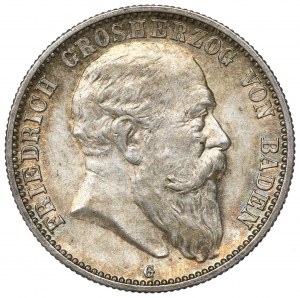 Germany, Baden, 2 mark 1905