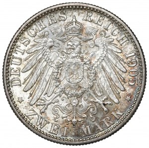 Germany, Baden, 2 mark 1905